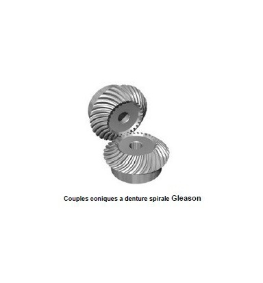 Jeu D'engrenages Coniques En Acier C45 - Modules 1 à 3, 15 à 30 Dents - Neuf Pour Transmission