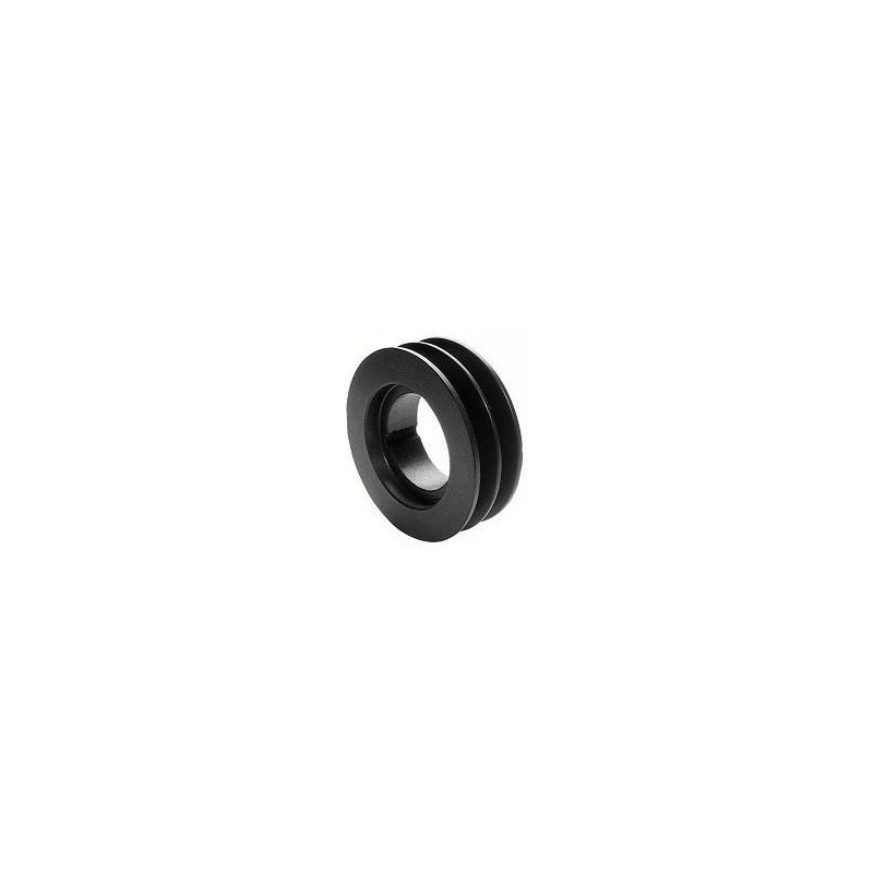 Poulie En Fonte 56mm X 18mm Type SPZ à Gorge Simple - Moyeu Amovible 18mm, Neuve