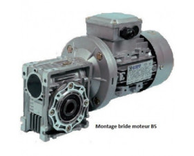 Motoreducteur Roue et Vis Sans Fin Type Chm, En Stock